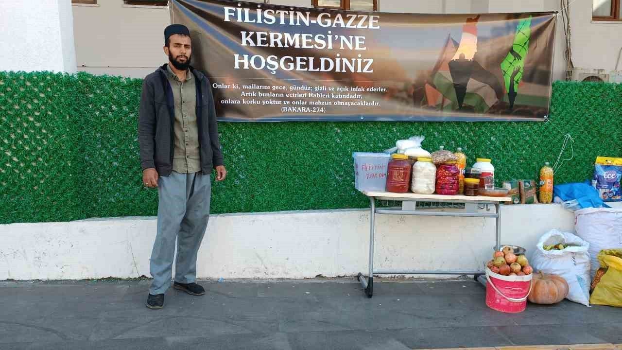 Dicle ilçesinde Filistindeki Gazze halkına destek için yardım