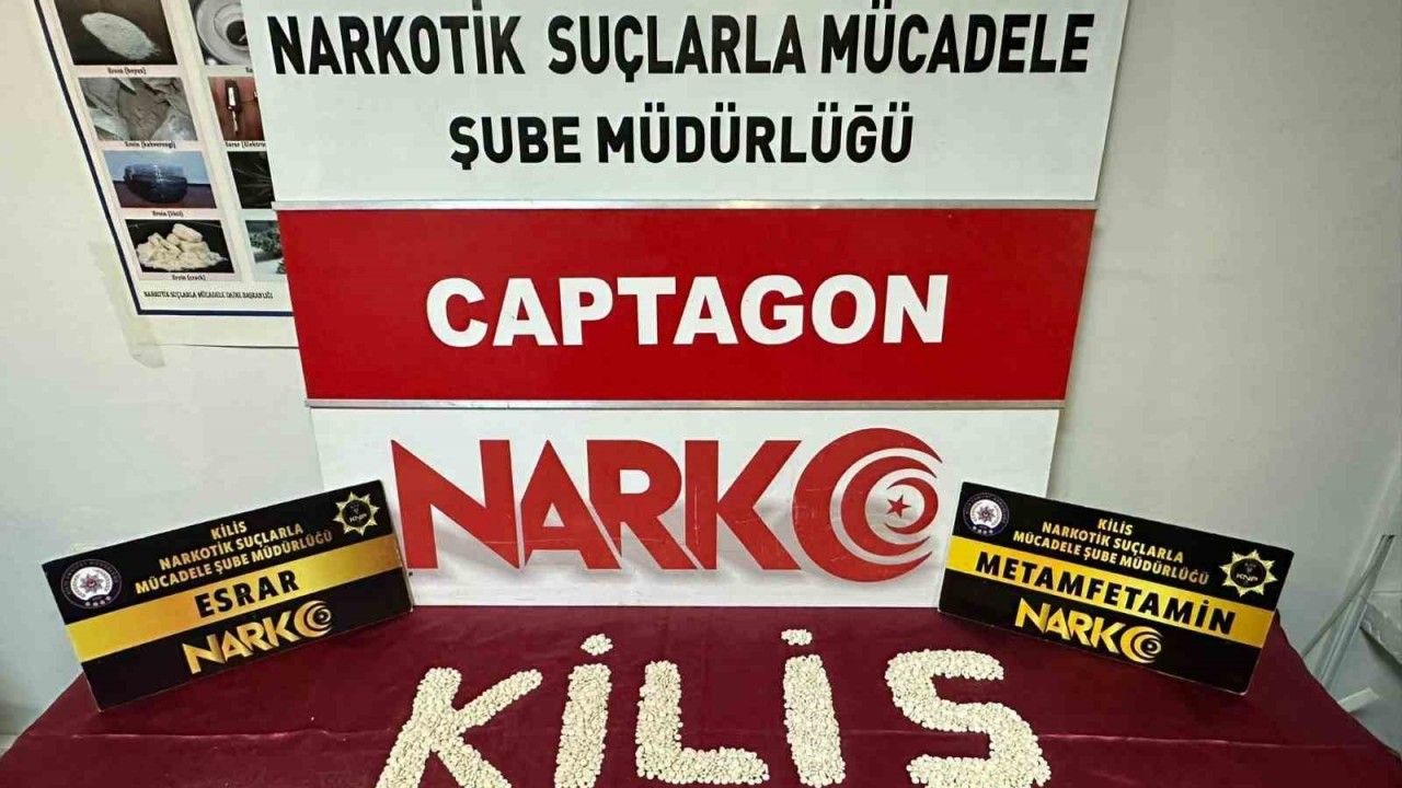 Kilis’te uyuşturucu operasyonu: 4 şüpheli tutuklandı