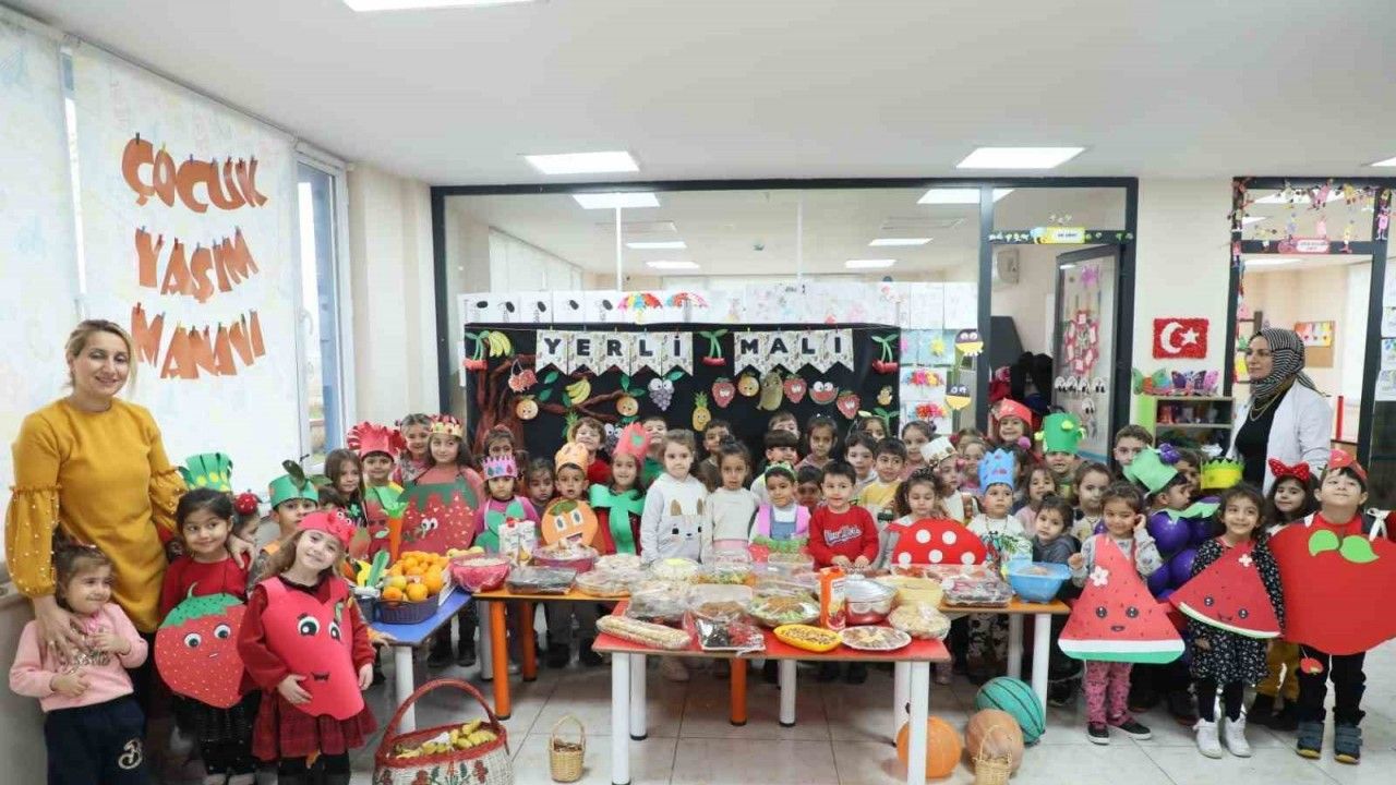 Diyarbakır’da çocuklar ‘Yerli Malı Haftası’nı kutladı