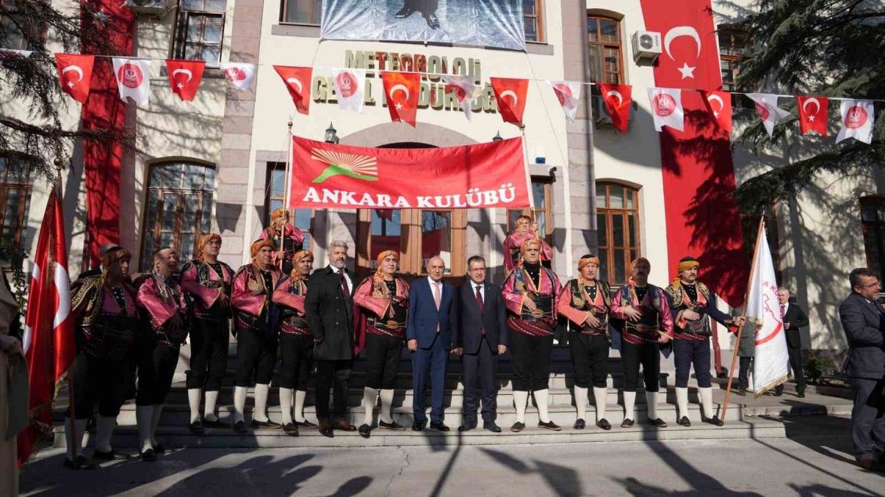 Keçiören’de Atatürk’ün Ankara’ya gelişinin 104. yıl dönümü kutlandı
