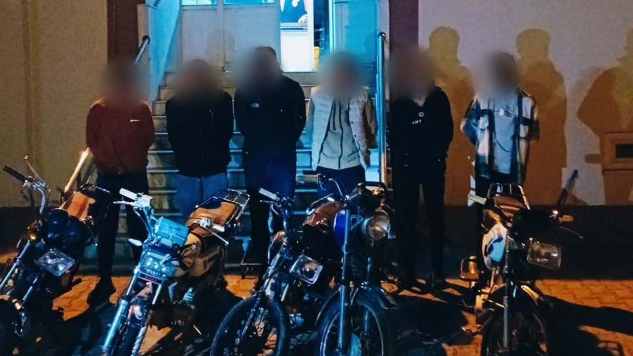 Şanlıurfa’da 5 motosikletin çalındığı olayda 6 gözaltı