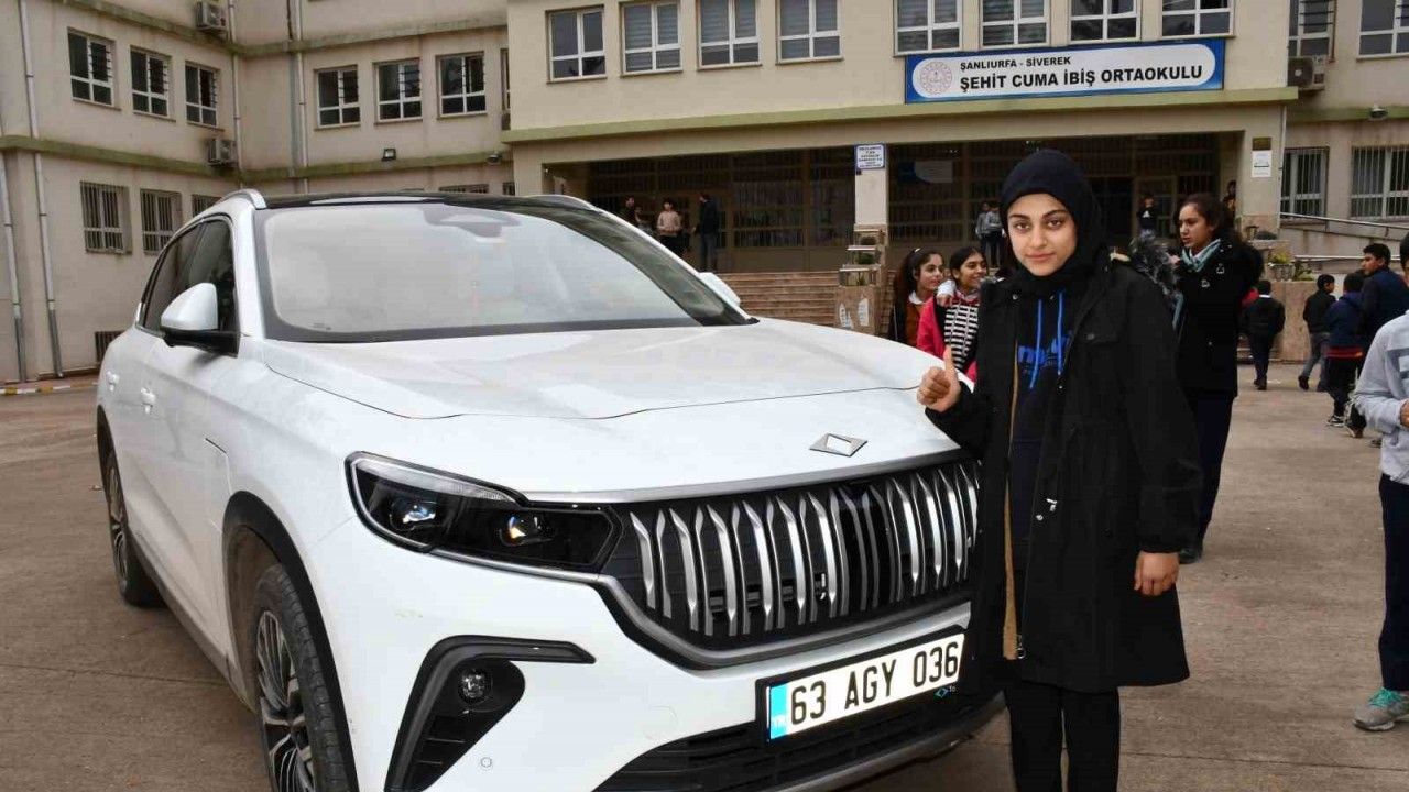 Yerli otomobil TOGG, Siverek’te öğrencilere tanıtıldı