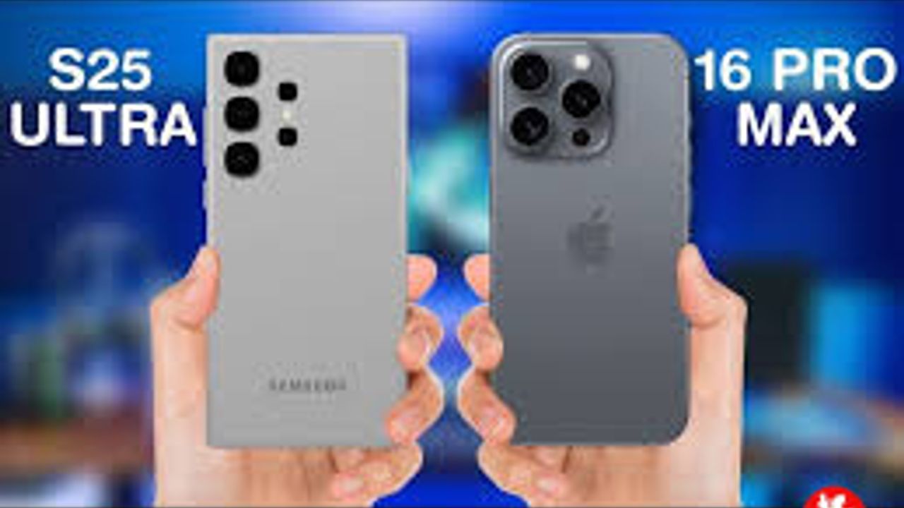 iPhone 16 Pro Max ve Samsung Galaxy S25 Ultra Karşı Karşıya