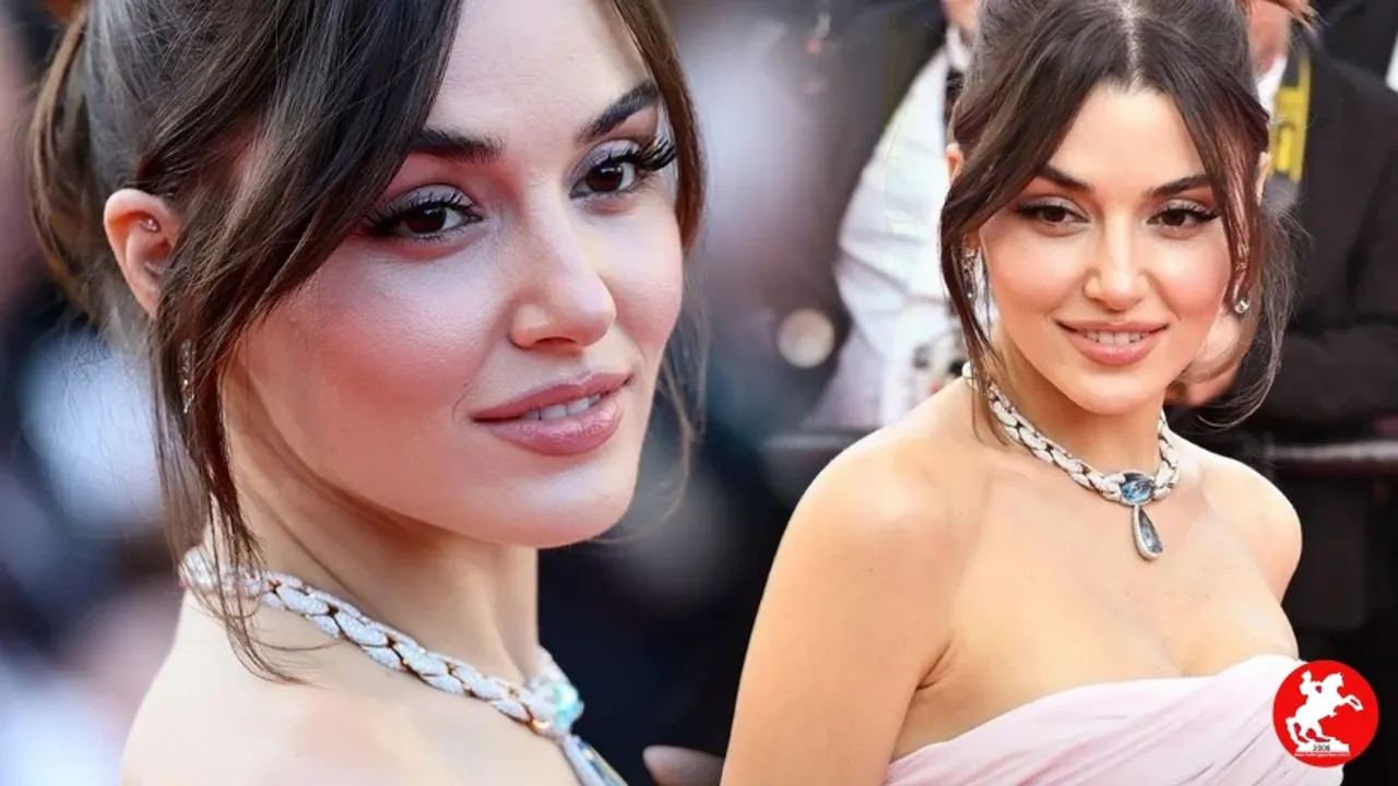 Hande Erçel Cannes'da Tüm Dikkatleri Üzerine Çekti! Hakan Sabancı Ortalarda Yoktu