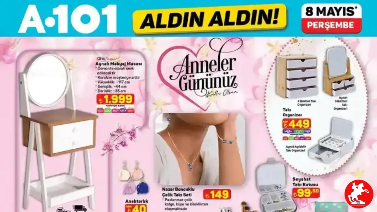 SON DAKİKA! A101 ANNELERİ UNUTMADI! Aktüel Ürünlerde ŞOK İNDİRİMLER!