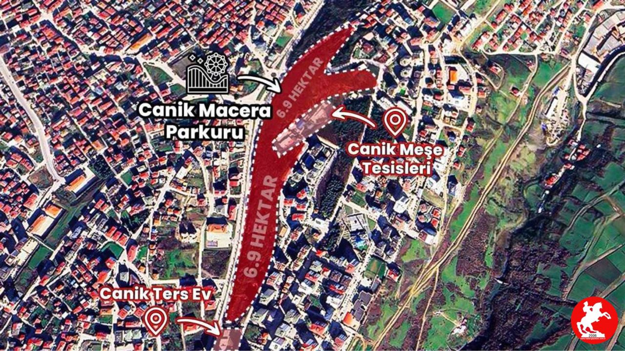 Samsun Canik’e Karadeniz’in En Büyük Macera Parkı Geliyor!