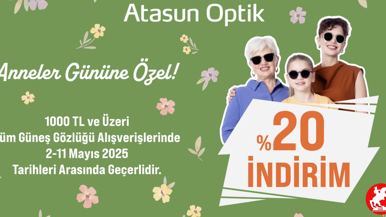 Atasun'dan Anneler Gününe Özel Büyük İndirim