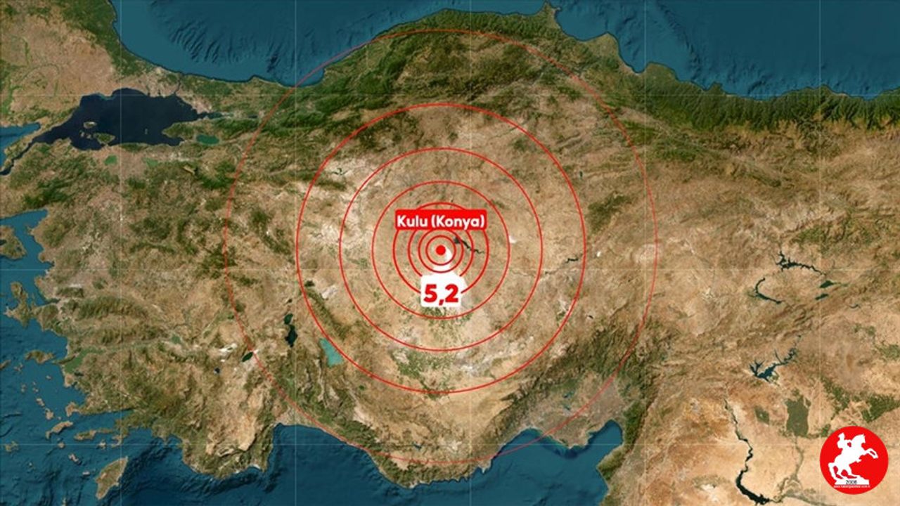 Konya'daki Deprem Sonrası İnsanlar Kendilerini Sokağa Attı!