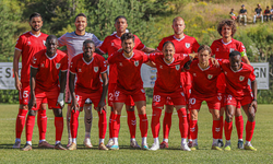 Samsunspor Hazırlık ilk maçında sıcağa rağmen dolu dizgin