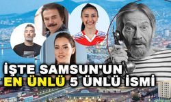 Samsun'un ünlüleri Burda