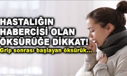 Hastalığın habercisi olan öksürüğe dikkat! Grip sonrası başlayan öksürük