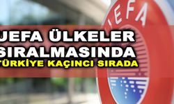 UEFA ülkeler arası puan sıralamasında son durum! Türkiye kaç puanda yer alıyor? UEFA ülkeler arası puan sıralaması...