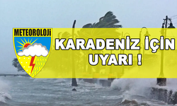 Karadeniz için Kritik Uyarı geldi ! Meteorolojik Uyarı Metrekareye 50 kg Yağış bekleniyor..