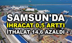 Samsun’da Eylül ayında ihracat 121 milyon dolar, ithalat 85,3 milyon dolar olarak gerçekleşti.