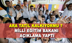 Ara Tatil Kalkıyor Mu? Milli Eğitim Bakanı Yusuf Tekin’den Şok Açıklamalar!