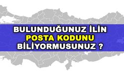 Ankara ilinin posta kodları