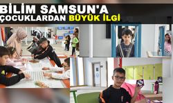 Samsun'da Bilim Şenliğine büyük ilgi