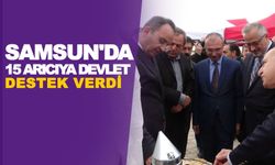 Samsun'da Arıcılara kovan ve malzeme desteği