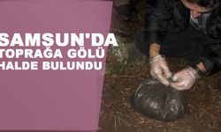 Samsun'da toprağa gömülü 2 kilo 358 gram metamfetamin buldu