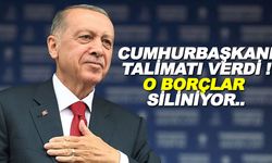 Cumhurbaşkanı R.Tayyip Erdoğan borç silme işlemleri için talimatı verdi ! Borcu olanlar bu haberi okuyun?