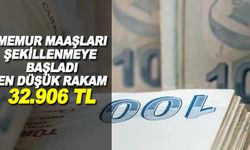 Memur maaşı en düşük rakam 32.906 TL!