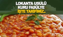 Lokanta Usulü Kuru Fasulye Tarifi