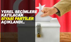 2024 Yerel Seçimlere katılabilecek parti isimleri belli oldu?