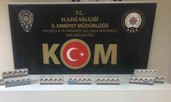 Elazığ’da gümrük kaçağı sigara ele geçirildi