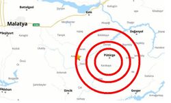 Malatya'da Bugün ( 08 Ocak 2024 ) Deprem mi meydana geldi ? Malatya’nın Pütürge ilçesinde 4,4 şiddetinde deprem oldu