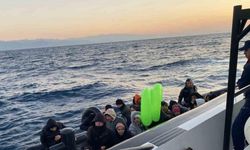 Ayvacık açıklarında 35’i çocuk 89 kaçak göçmen kurtarıldı