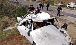 Mersin’de otomobil şarampole yuvarlandı: 2 ölü