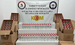 Samsun’da 860 litre etil alkol ele geçirildi