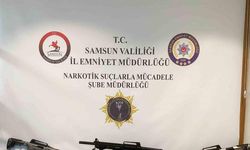 Samsun’da 3 kişi ruhsatsız tüfeklerle yakalandı