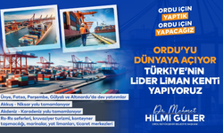 Ordu, Uluslararası Liman Ve Turizm Arenasında Yükseliyor