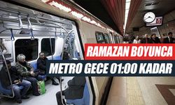 Ramazan'da İBB Metroları Gece 01.00'e Kadar Hizmet Verecek!