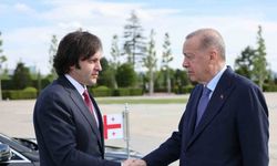 Cumhurbaşkanı Erdoğan, Gürcistan Başbakanı Kobakhidze’yi resmi törenle karşıladı