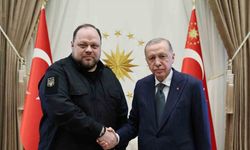 Cumhurbaşkanı Recep Tayyip Erdoğan, Ukrayna Meclis Başkanı Ruslan Stefanchuk’u kabul etti.