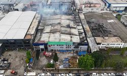 Samsun Organize Sanayi Bölgesi’nde  fabrika yangını Saatlerce Kontrol altına alınamadı