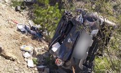 Şarampole devrilen otomobilin sürücüsü hayatını kaybetti