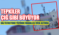 Mersin'de Tepkiler Çeken Baz İstasyonu Kurulumu!