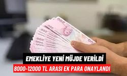8000 - 12000 TL Arası Ek Ödeme! Emekliye Yeni Müjde Verildi