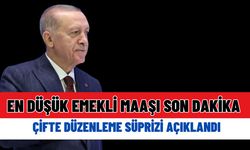 En düşük emekli maaşına çifte düzenleme! Zam tarihi açıklandı