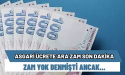 Son Dakika Asgari Ücret Zammı Kararı! Ara Zam Yok Denmişti Ancak Yeni Haber Var