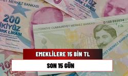 Emeklilere 15 bin TL ödeneceği açıklandı! 15 gün içinde başvuru şartı var