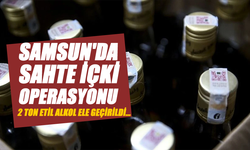 Samsun'da 2 Ton Etil Alkol Ele Geçirildi: Sahte İçki Operasyonu