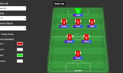 Quick Lineup ile Kendi Futbol Stratejinizi Tasarlayın