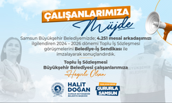 BÜYÜKŞEHİR’DE SENDİKA İMZASI ATILDI