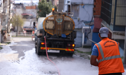 İlkadım’ın Sokakları Baştan Aşağı Yıkanıyor