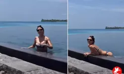 Hadise'nin Maldivler Pozları Sosyal Medyayı Salladı! Aşk Bitti, Cesur Kareler Geldi