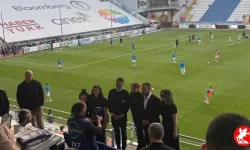 Minguzzi ailesi Kasımpaşa-Trabzonspor maçında